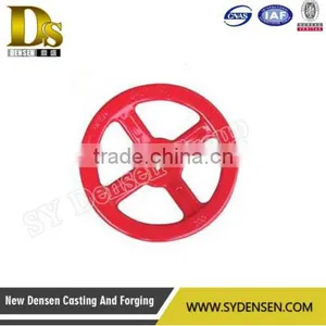 Chinese Ductile Iron Sand Casting 4150 Steel Lathe Handwheel thumbnail-6