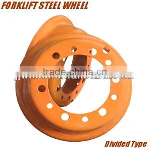 Split 4.00E-9 Forklift Steel Jiujiu Wheels thumbnail-1