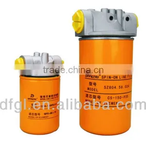 CHINA Manufacturer DFFILTRI World Market Glass Fiber SP-10 Series Return Line Filter thumbnail-1