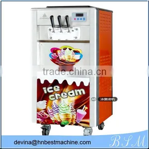 Italy Technology 2+1 Mixed Flavors Commerical Ice Cream Making Machine thumbnail-1