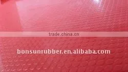 T 3mm Red Round Button Rubber Flooring thumbnail-1