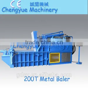 Horizontal Metal Press Baling Machine 200T Scrap Metal Baler thumbnail-1