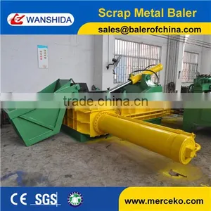 Non Ferrous Hydraulic Scrap Metal Compactor With Hopper thumbnail-1