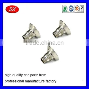 Customized Metal CNC Turned Parts Electronic Cigarette Parts Stainless Steel Adaptor Parts Cigarette Holder thumbnail-1