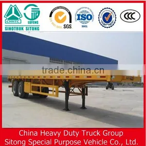 20ft Container Carrier 2 Axle Skeleton Semi Trailer for Sale thumbnail-2