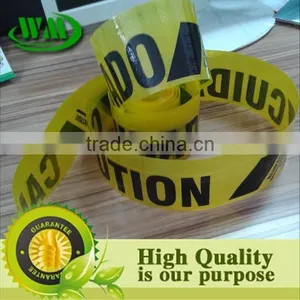 High Quality pe Woven Cloth Caution Barrier Tape thumbnail-3