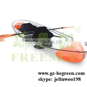 Begreen 2 Passengers Clear Transparent Kayak Wholesale in China thumbnail-6