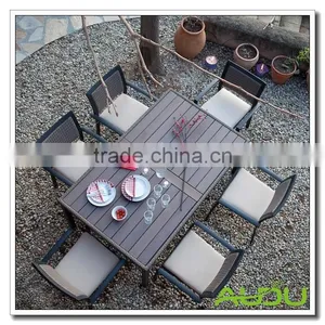 Philadelphia Patio Outdoor Garden Rattan Dining Set thumbnail-6