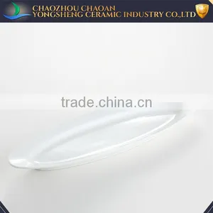 New Design Restaurant Ceramic Long Fish Plate Wholesale thumbnail-1