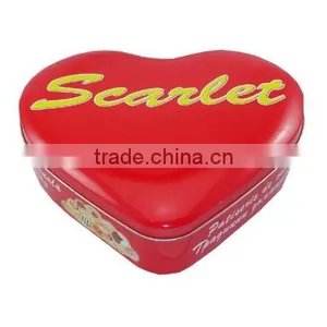 Heart Shape Chocolate Tin Box thumbnail-2