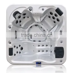 4 Adults Outdoor Rectangular Corner Cheap Bathtub (A410) thumbnail-4