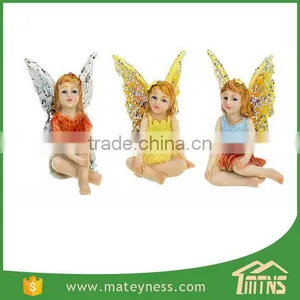 Assorted Mini Resin Fairies Figurines thumbnail-1