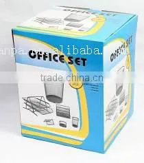 Fancy Metal Wire Mesh Office/Home Desk Stationery Set thumbnail-2