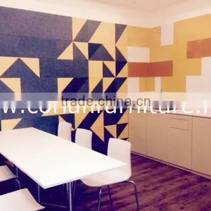 Colorful Modern Art Designed Acrylic Solid Surface Decorating Wall Panel thumbnail-4