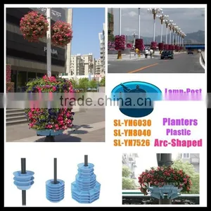 Vertical Garden Planters for Lamp Post Greening Decoration, Lamp Post Planter thumbnail-4