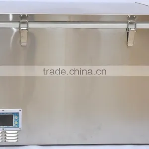 115L DC Compressor Single Cabinet Chest Freezer With Solar Power System thumbnail-4