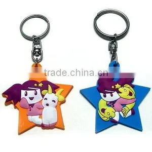 Star Shape Pvc Keychain thumbnail-1