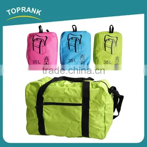 Toprank Wholesale 35L Luggage Travel Gym Sports Duffel Bag Foldable Travel Duffel Bag For Women Men thumbnail-1