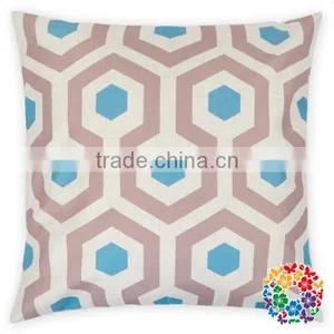 100% Cotton Pillow Cases Wholesale Geometry Patterns Bed Sofa Decorative Pillow Cover Cushion thumbnail-4