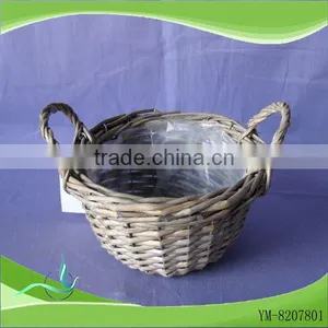 High Quality and Low Price Gift Willow Garden Basket Hot Sales in 2014 thumbnail-1