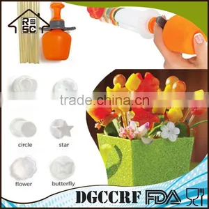 Plastic Food Creation Kit Fruit Cutter Decorating Mold thumbnail-1