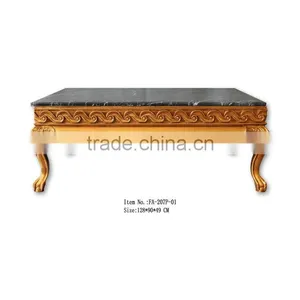 FA-207P-01 Antique Reproduction Marble Coffee Tables Hot Sales thumbnail-1