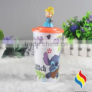 Hot Selling Cartoon Figurine Plastic Cup for Promotion thumbnail-3