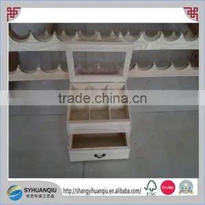 American Market Hot Sell Fuctional Wooden Tea Display Box thumbnail-1