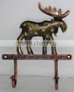 IRON DEER HANGER 2 HOOK thumbnail-1