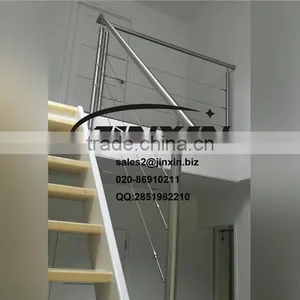 JINXIN 304/316/316L Good Looking Stainless Steel Cable Railing Systems Cable Railing Hardware thumbnail-3