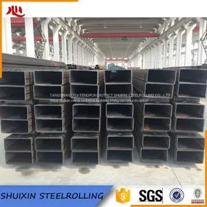 Black Q215 JIS Hot Rolled Rectangular Factory Sales Building pe Coated Steel Pipe thumbnail-4