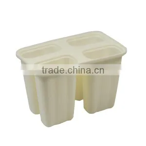 Silicone 4 Cavities Ice Mold Industrial Popsicle Molds Rubber Ice Maker thumbnail-6