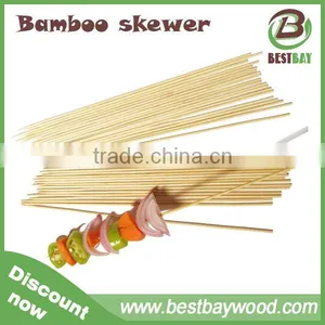 Round Thick Bamboo Skewer Machine Use,bamboo Skewer Sticks for Machine thumbnail-4