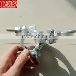 Scaffold Fixed Double Couplers Pipe Tube Clamp Joiner thumbnail-1