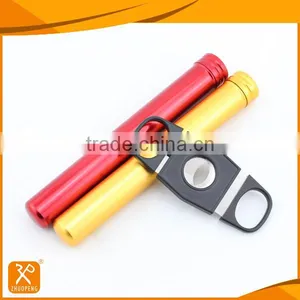 3.4" Double Blade Stainless Steel Professional Cigar Cutter Scissors thumbnail-1