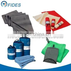 Custom 100% Polyester Microfiber Gym Towel in Plastic Tube thumbnail-1