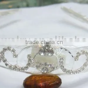 H1022-061 Fashion Rhinestone Bridal Hair Jewelry Girls Tiaras thumbnail-1
