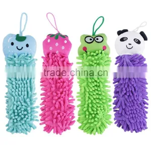 Cute Cartoon Design Kid's Children Absorbent Water Hand Dry Lovely Towel Brand New thumbnail-1