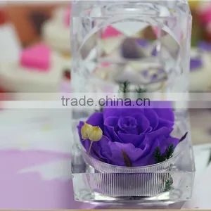Cheap Artificial Single Preserved Rose Flower Wedding Decoration thumbnail-4
