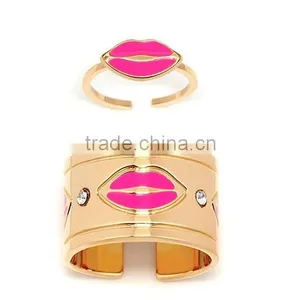 HOT Sell Fashion Jewelry Gold Finger Ring Set Midi Ring Set thumbnail-1