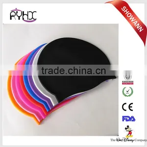Wholesale Low Price Customized Waterproof Silicone Adult Swimming Cap thumbnail-1