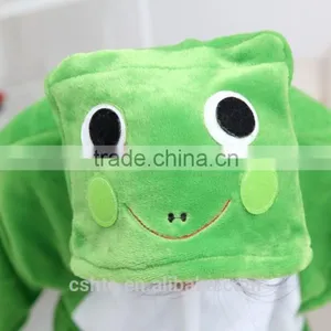 Flannel Cartoon Adult Animal Jumpsuit Animal Pajamas Jumpsuit Frog Design thumbnail-3