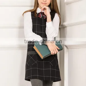 Designer School One Piece Sleeveless Dress With Shirt thumbnail-4