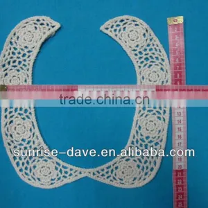 Crochet Cotton Cutting Neck Collar Beaded Pattern Design thumbnail-1