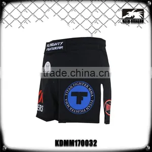 Short Cut Mma Training Shorts With Custom Logo and Design thumbnail-4