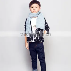 STOCK Available! COOL KID ZONE 2016 Autum Black and White Plaid Suit Boy Jacket Baby Boy Suit Boy Child Trench Coat thumbnail-4