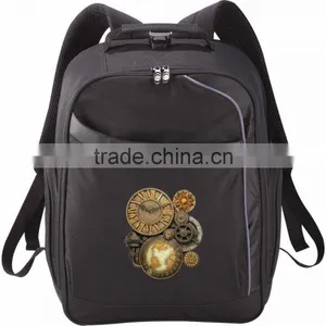 Checkmate TSA 15" Computer Backpack - Laptop-only Section Unfolds to Lay Flat on the X-ray Belt and Comes With Your Logo thumbnail-2