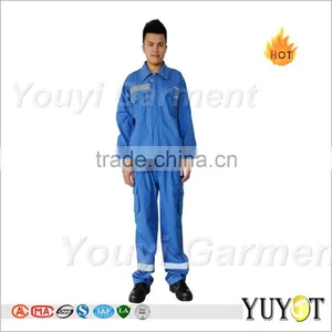 Cheap Polyester Anti Acid Alkali Work Clothing thumbnail-1