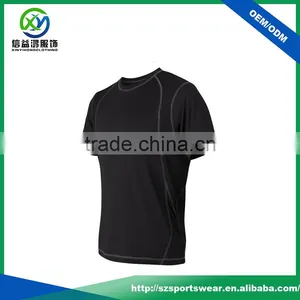 Hot Sale 95%Cotton 5%Spandex Crew Neck Plain Men's T Shirt Wholesale China thumbnail-4