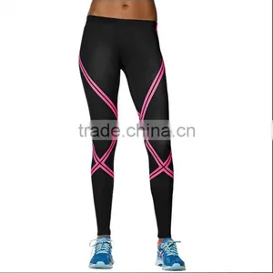 Wholesale Colorful Polyester Sports Body Building Wear Yoga Pants Womens thumbnail-2